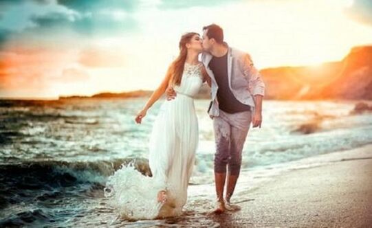 Woman and man falls in love with enlarged penis