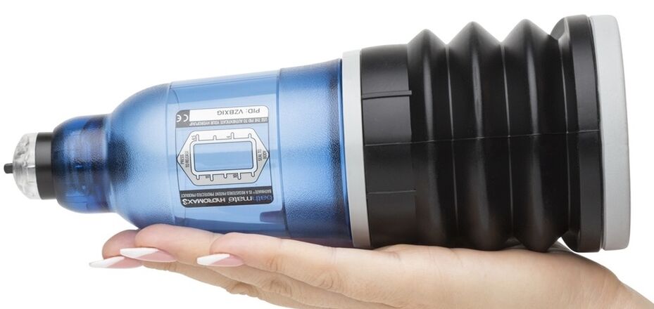 Vacuum pump for penis enlargement