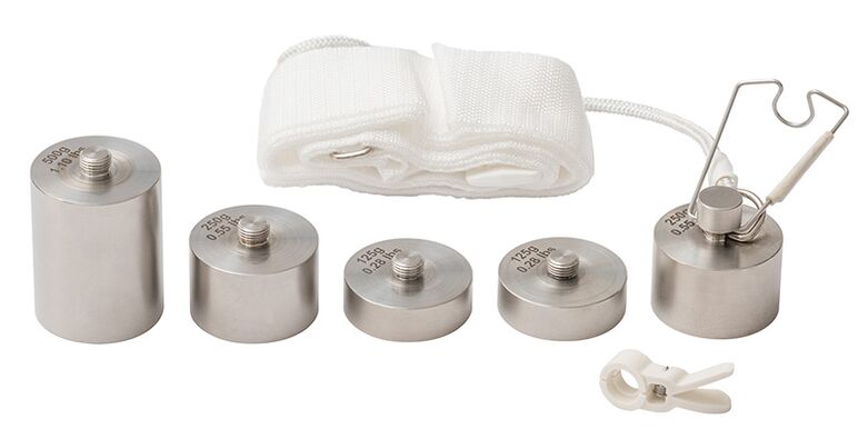 Weights for penis enlargement through mechanical stretching