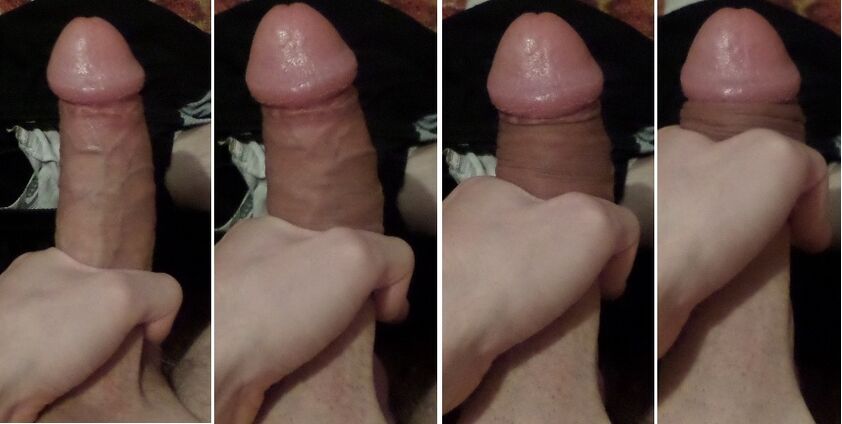 Jelqing with penis enlargement gel